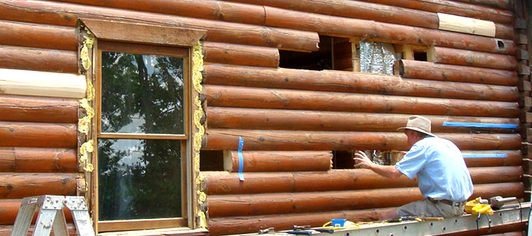 Log Home Repair Como,  North Carolina
